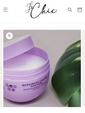 $300 Hair Mask Le Chic Repairing Caviar Mask - Infused w Keratin & Argan Oil